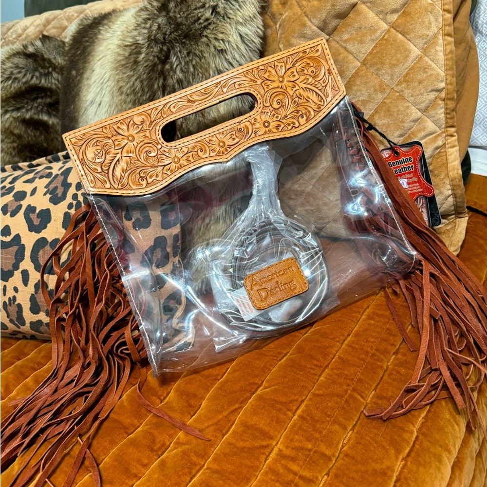 American Darling clear bag
